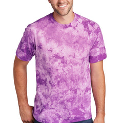 Port & Company Crystal Tie-Dye Tee PC145 - Purple - Union Prints