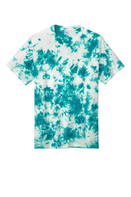 Port & Company Crystal Tie-Dye Tee PC145 - Teal - Union Prints