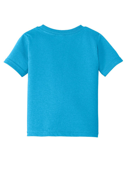 Port & Company Infant Core Cotton Tee. CAR54I - Aquatic Blue - Union Prints