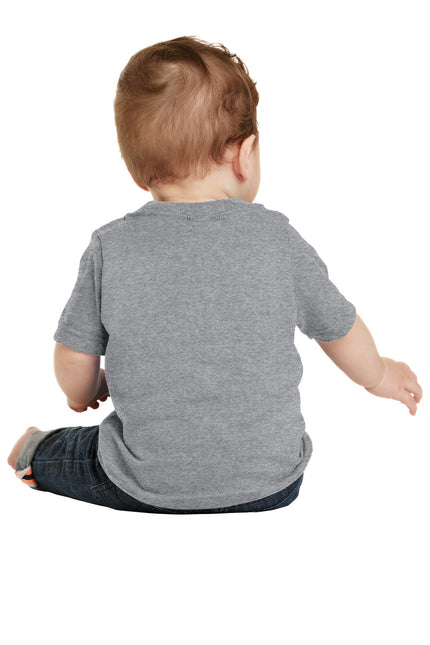 Port & Company Infant Core Cotton Tee. CAR54I - Athletic Heather - Union Prints