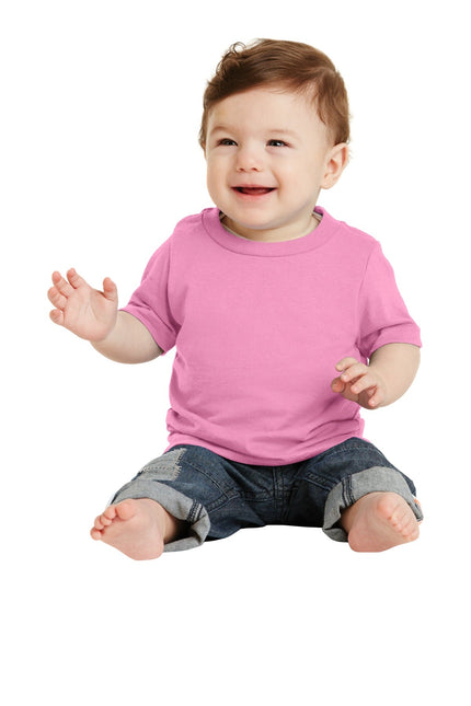 Port & Company Infant Core Cotton Tee. CAR54I - Candy Pink - Union Prints