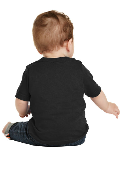 Port & Company Infant Core Cotton Tee. CAR54I - Jet Black - Union Prints