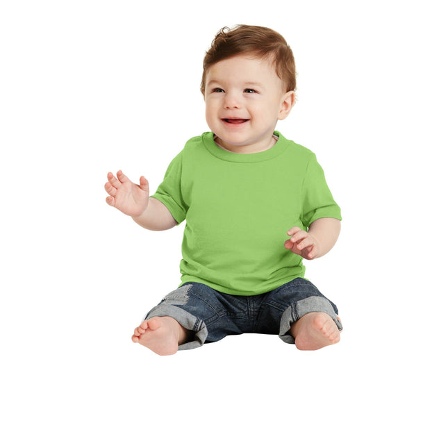 Port & Company Infant Core Cotton Tee. CAR54I - Lime - Union Prints