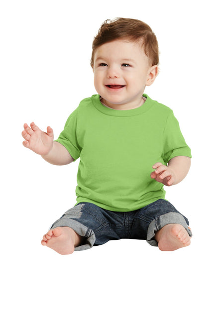 Port & Company Infant Core Cotton Tee. CAR54I - Lime - Union Prints