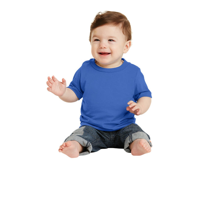 Port & Company Infant Core Cotton Tee. CAR54I - Royal - Union Prints