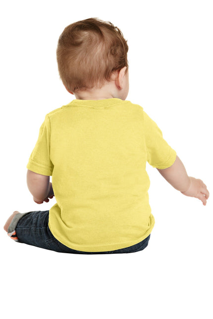 Port & Company Infant Core Cotton Tee. CAR54I - Yellow - Union Prints