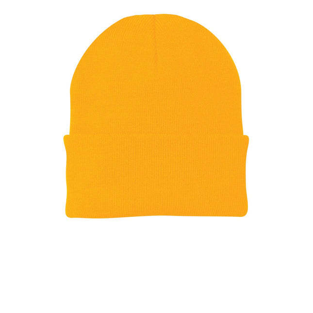 Port & Company Knit Cap. CP90 - Athletic Gold - Union Prints