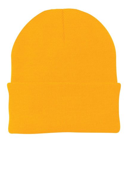 Port & Company Knit Cap. CP90 - Athletic Gold - Union Prints