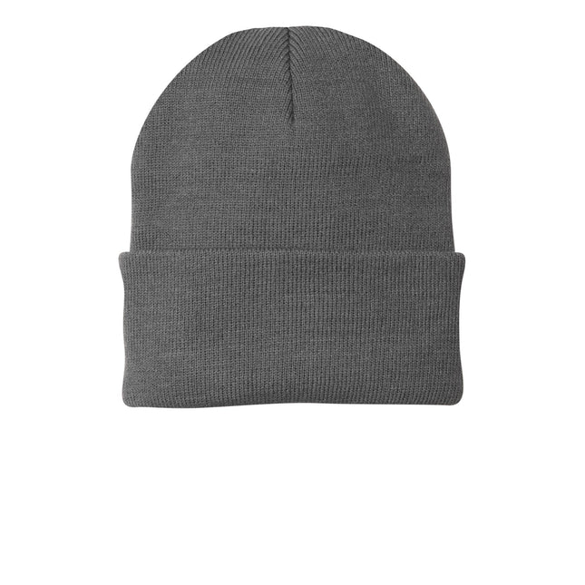 Port & Company Knit Cap. CP90 - Athletic Oxford - Union Prints