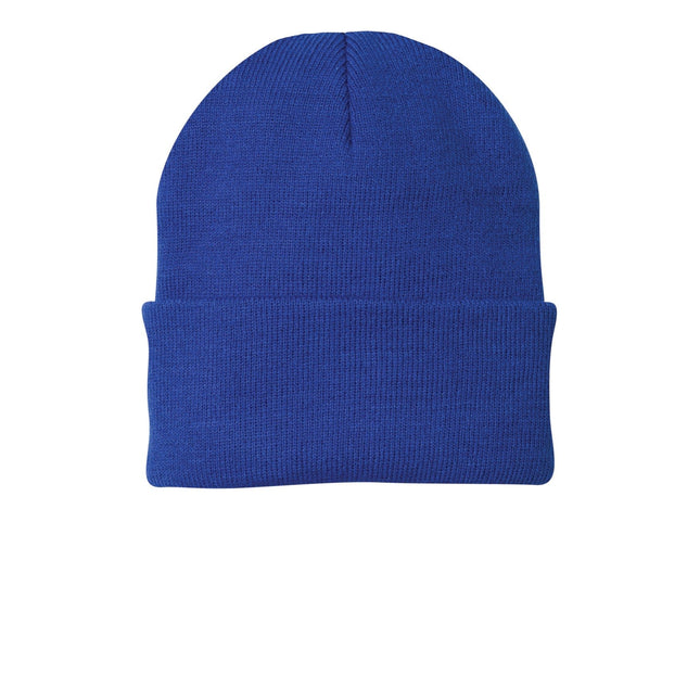 Port & Company Knit Cap. CP90 - Athletic Royal - Union Prints