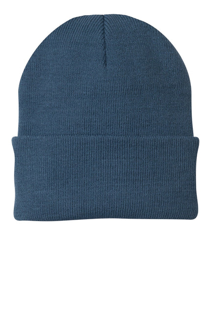 Port & Company Knit Cap. CP90 - Millennium Blue - Union Prints