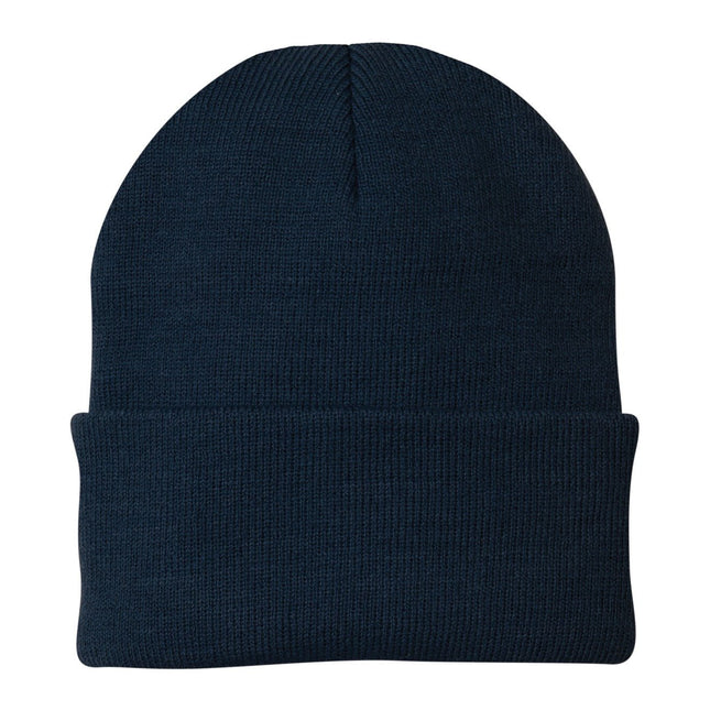 Port & Company Knit Cap. CP90 - Navy - Union Prints