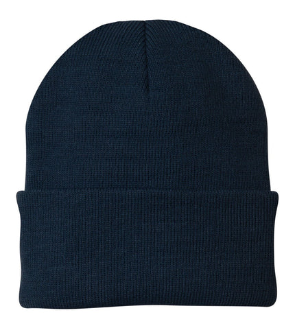 Port & Company Knit Cap. CP90 - Navy - Union Prints