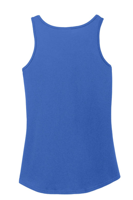 Port & Company Ladies Core Cotton Tank Top. LPC54TT - Royal - Union Prints