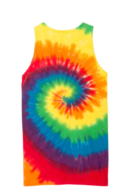 Port & Company Tie-Dye Tank Top. PC147TT - Rainbow - Union Prints