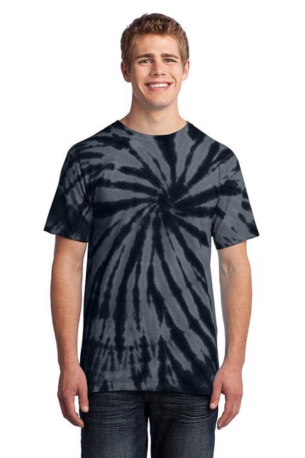 Port & Company - Tie-Dye Tee. PC147 - Black - Union Prints