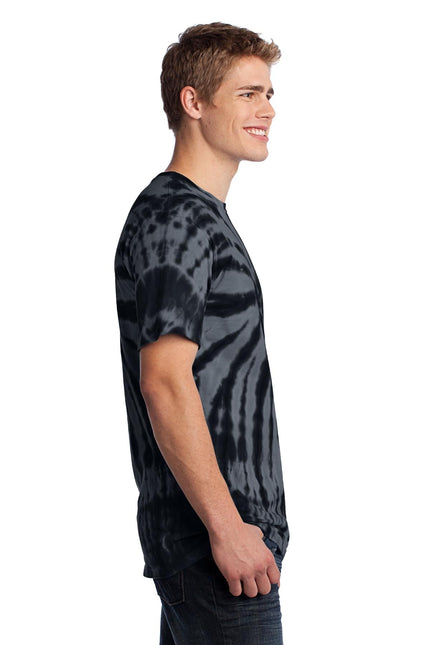 Port & Company - Tie-Dye Tee. PC147 - Black - Union Prints