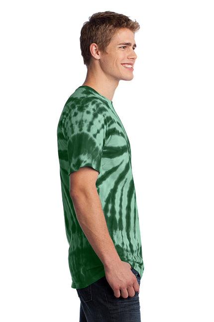 Port & Company - Tie-Dye Tee. PC147 - Forest Green - Union Prints