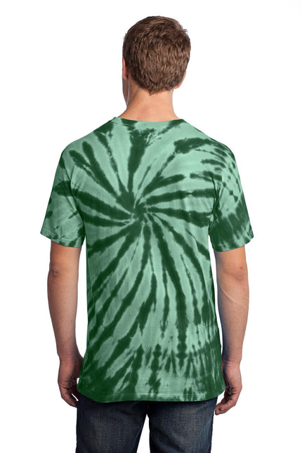 Port & Company - Tie-Dye Tee. PC147 - Forest Green - Union Prints
