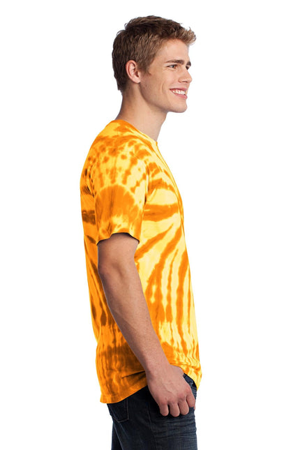 Port & Company - Tie-Dye Tee. PC147 - Gold - Union Prints