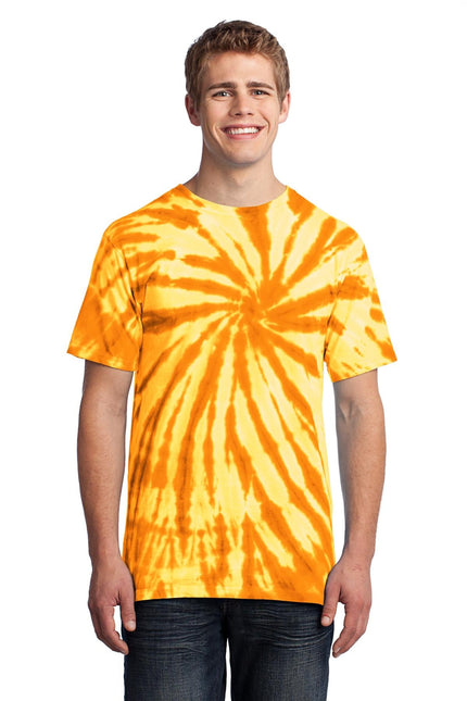 Port & Company - Tie-Dye Tee. PC147 - Gold - Union Prints