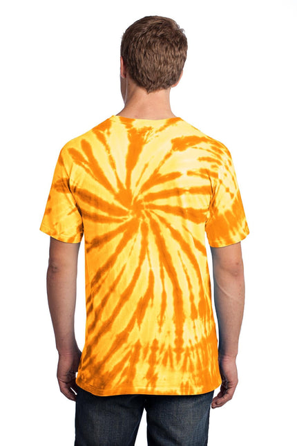 Port & Company - Tie-Dye Tee. PC147 - Gold - Union Prints