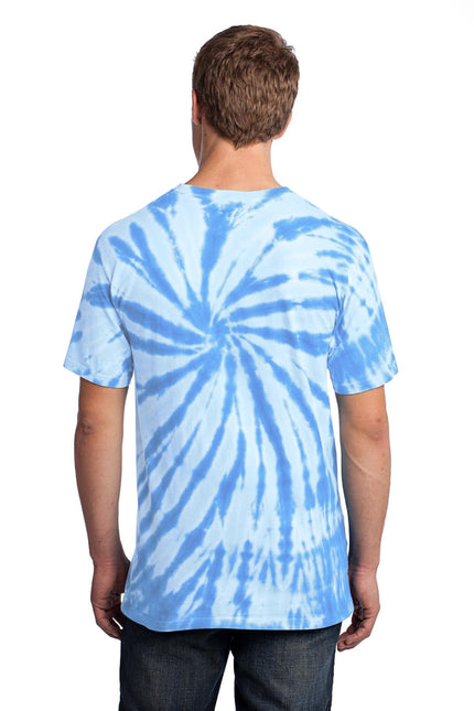Port & Company - Tie-Dye Tee. PC147 - Light Blue - Union Prints