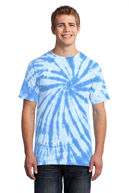 Port & Company - Tie-Dye Tee. PC147 - Light Blue - Union Prints