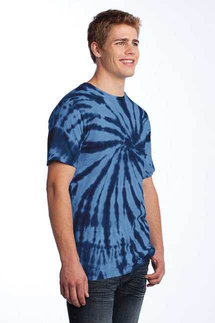 Port & Company - Tie-Dye Tee. PC147 - Navy - Union Prints