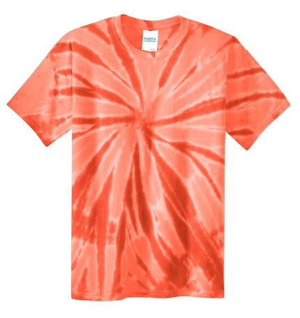 Port & Company - Tie-Dye Tee. PC147 - Orange - Union Prints