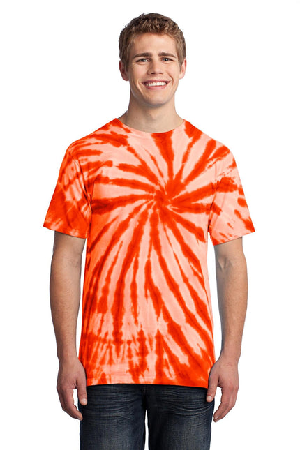 Port & Company - Tie-Dye Tee. PC147 - Orange - Union Prints