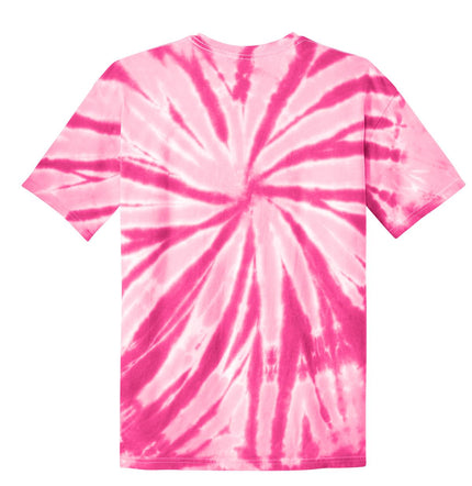 Port & Company - Tie-Dye Tee. PC147 - Pink - Union Prints