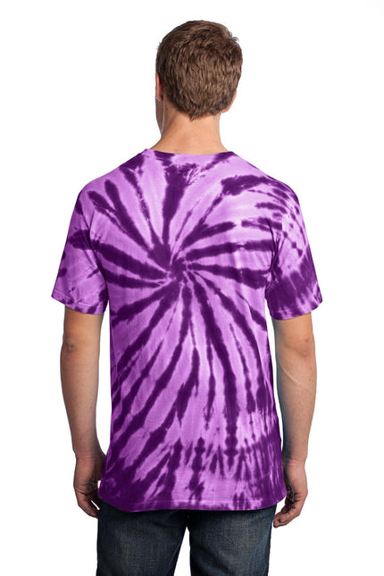 Port & Company - Tie-Dye Tee. PC147 - Purple - Union Prints