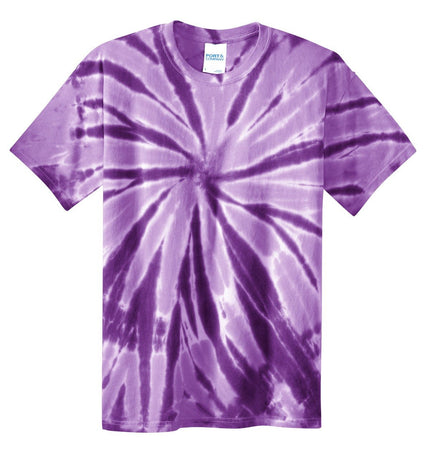 Port & Company - Tie-Dye Tee. PC147 - Purple - Union Prints