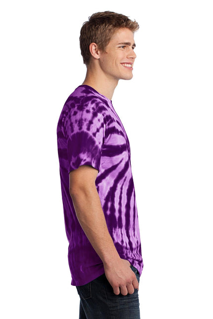 Port & Company - Tie-Dye Tee. PC147 - Purple - Union Prints