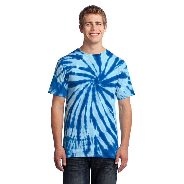 Port & Company - Tie-Dye Tee. PC147 - Royal - Union Prints