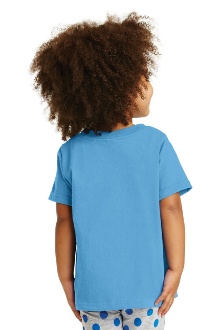 Port & Company Toddler Core Cotton Tee. CAR54T - Aquatic Blue - Union Prints