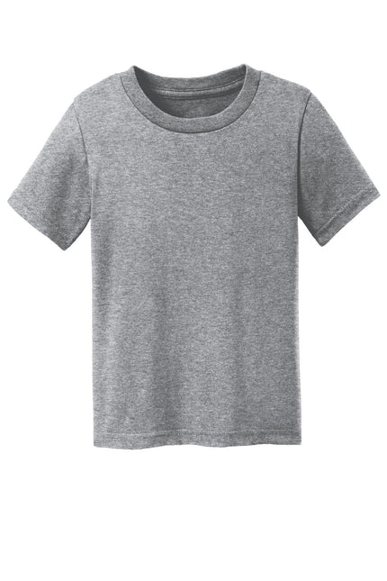 Port & Company Toddler Core Cotton Tee. CAR54T - Athletic Heather - Union Prints