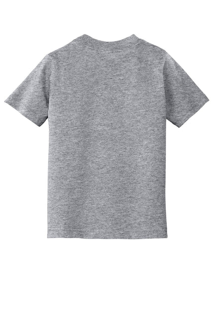 Port & Company Toddler Core Cotton Tee. CAR54T - Athletic Heather - Union Prints