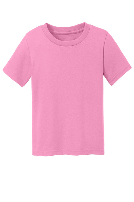 Port & Company Toddler Core Cotton Tee. CAR54T - Candy Pink - Union Prints