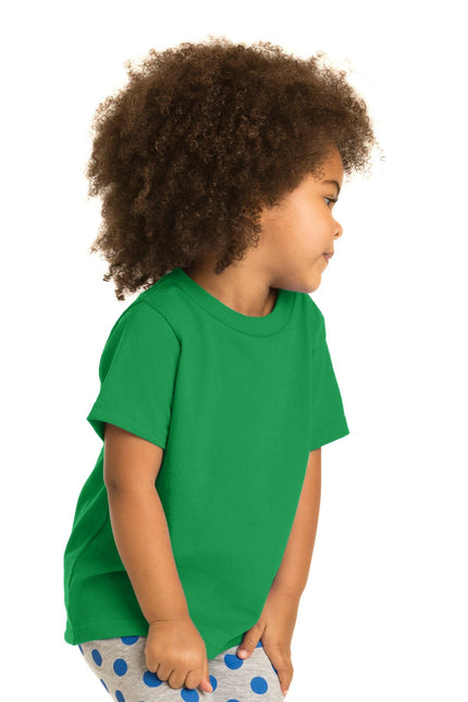 Port & Company Toddler Core Cotton Tee. CAR54T - Clover Green - Union Prints