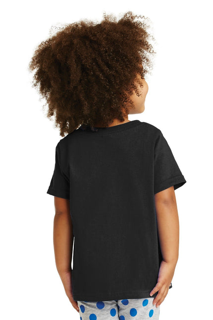 Port & Company Toddler Core Cotton Tee. CAR54T - Jet Black - Union Prints