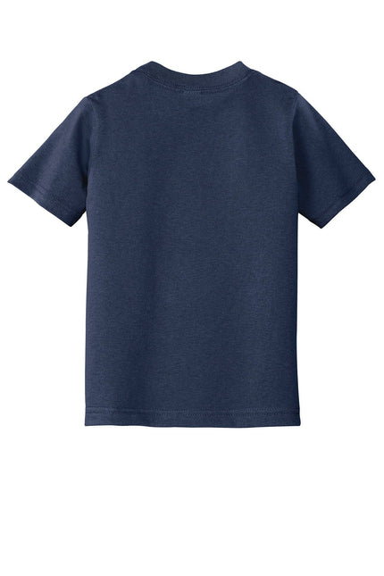 Port & Company Toddler Core Cotton Tee. CAR54T - Navy - Union Prints