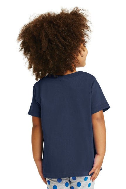 Port & Company Toddler Core Cotton Tee. CAR54T - Navy - Union Prints