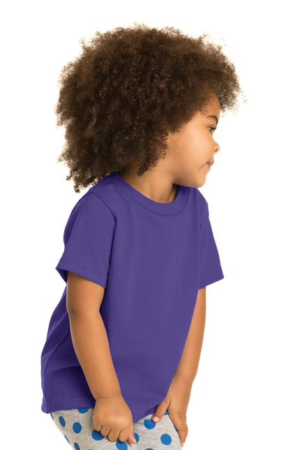Port & Company Toddler Core Cotton Tee. CAR54T - Purple - Union Prints