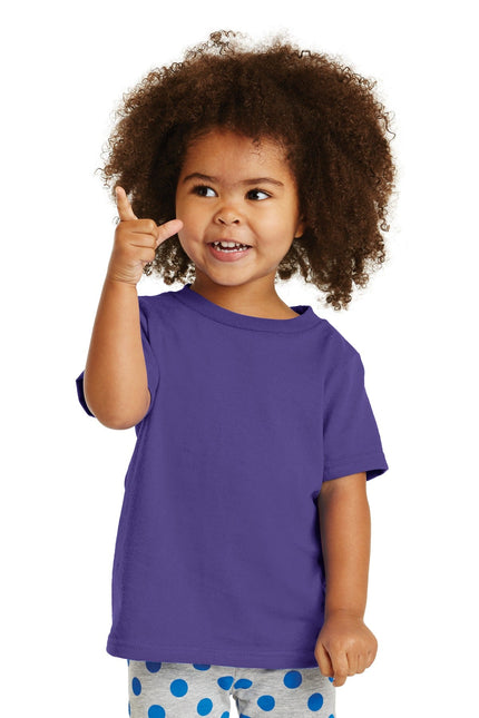 Port & Company Toddler Core Cotton Tee. CAR54T - Purple - Union Prints