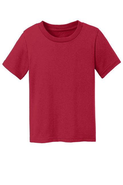 Port & Company Toddler Core Cotton Tee. CAR54T - Red - Union Prints