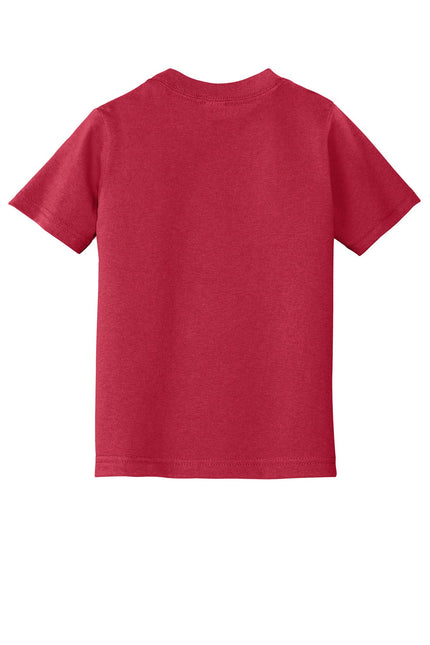 Port & Company Toddler Core Cotton Tee. CAR54T - Red - Union Prints