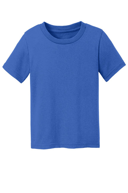Port & Company Toddler Core Cotton Tee. CAR54T - Royal - Union Prints