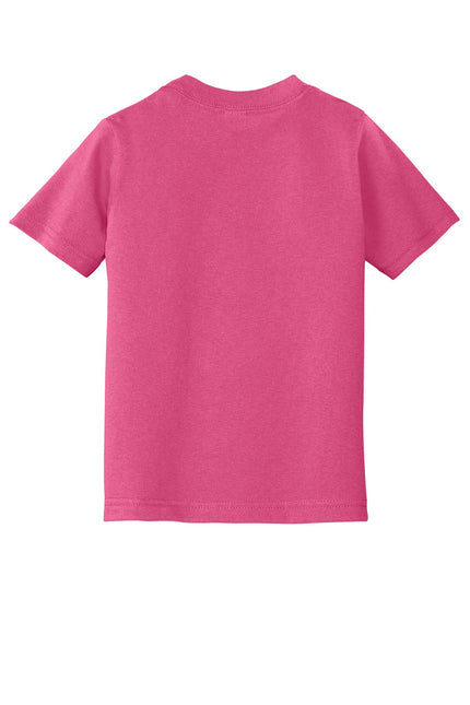 Port & Company Toddler Core Cotton Tee. CAR54T - Sangria - Union Prints